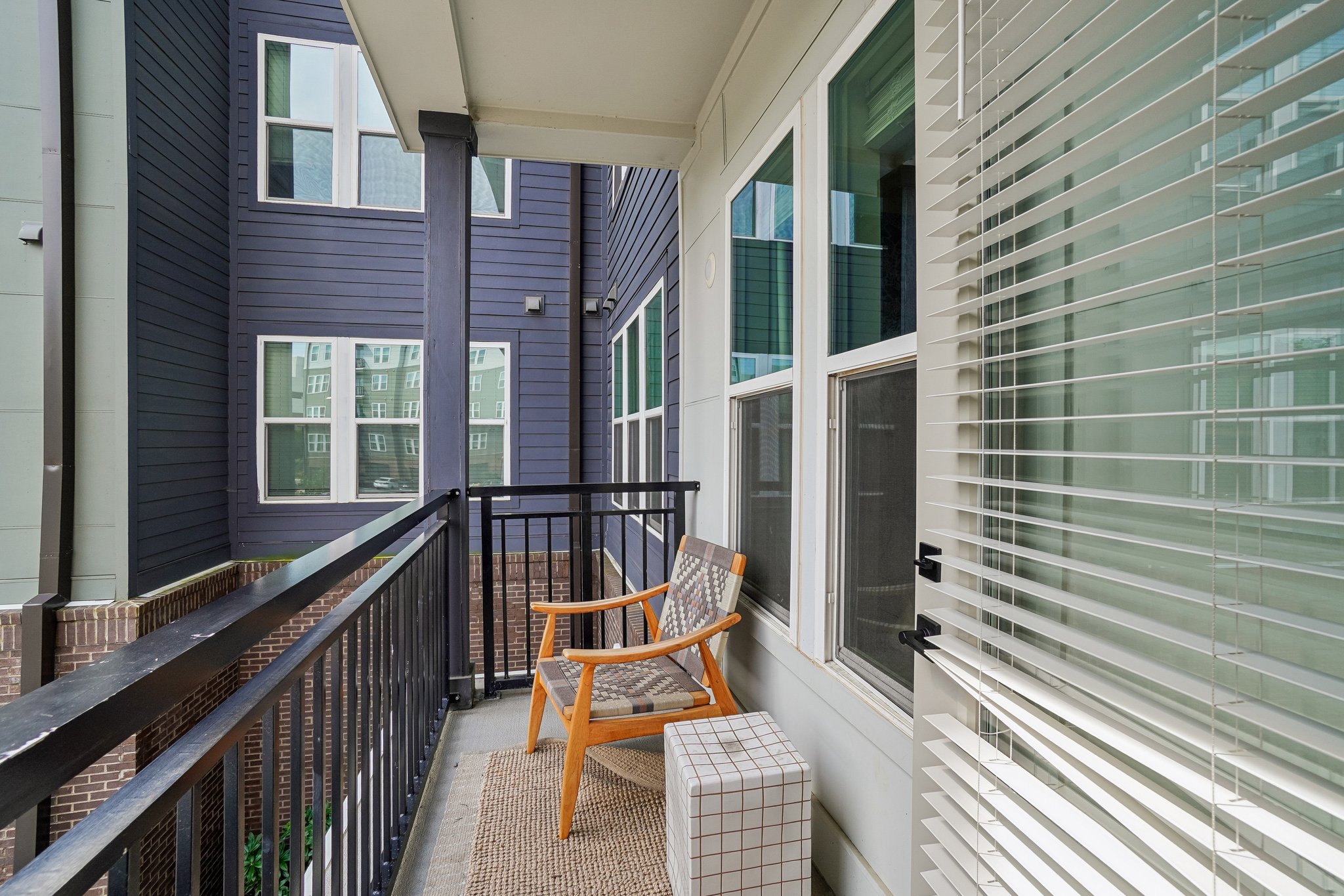Private balcony at The Avery